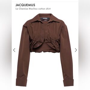 Jacquemus La Chemise Machou Cotton Shirt